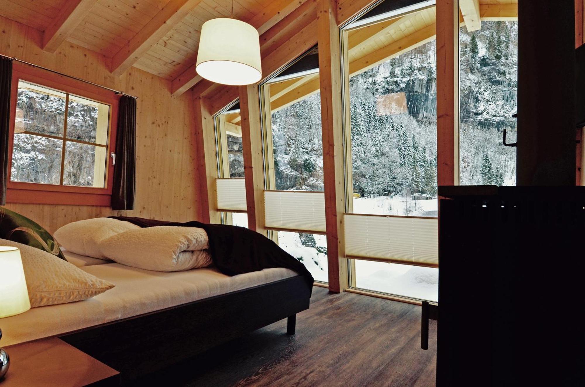 Huettenhotel Husky Lodge Muotathal Exterior foto