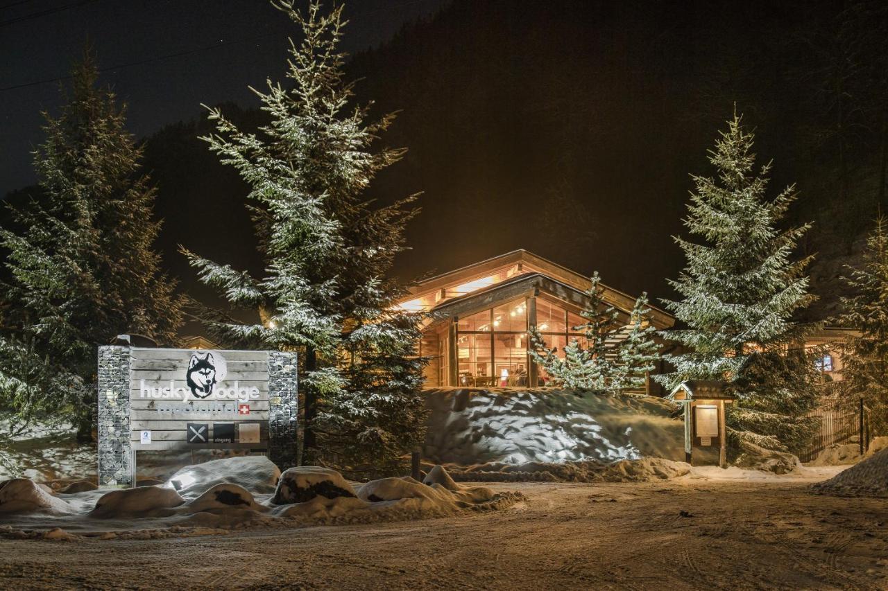 Huettenhotel Husky Lodge Muotathal Exterior foto